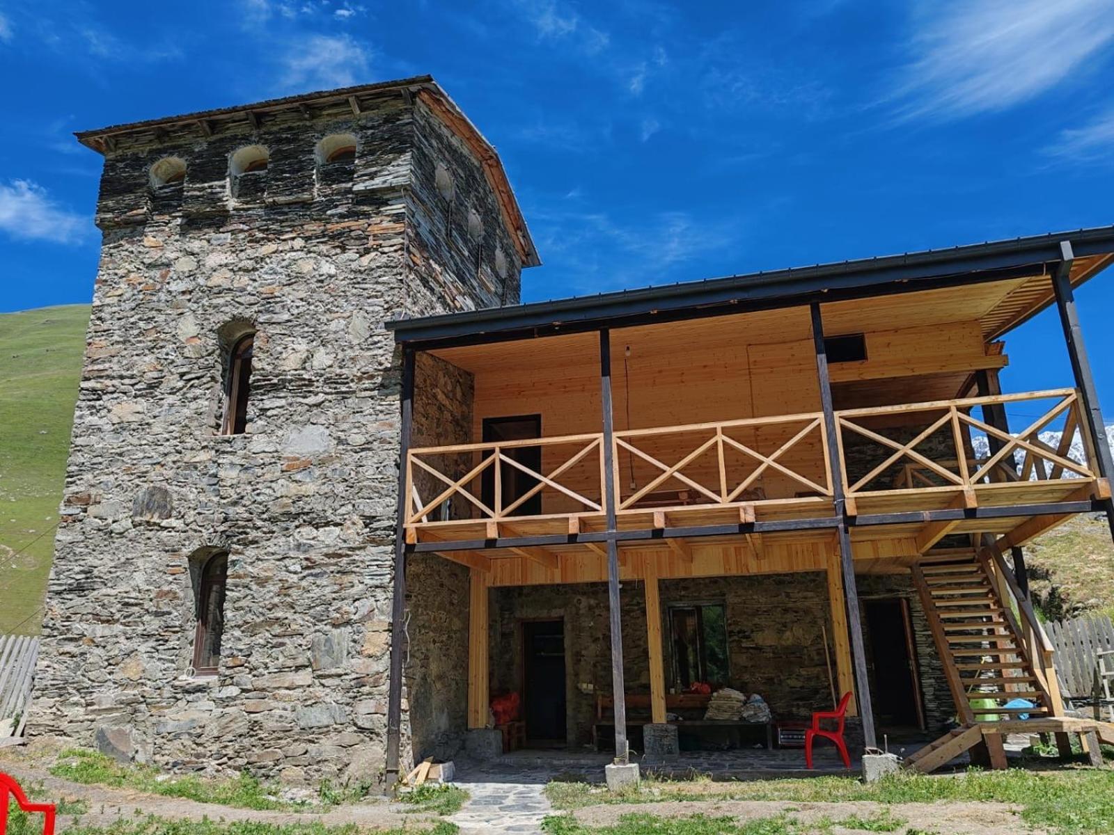 Chazhashi Guesthouse Ushguli Zewnętrze zdjęcie